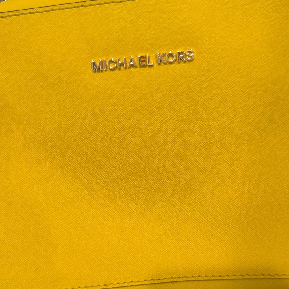 Michael Kors Sunflower Yellow Crossbody Bag - Picture 2 of 3